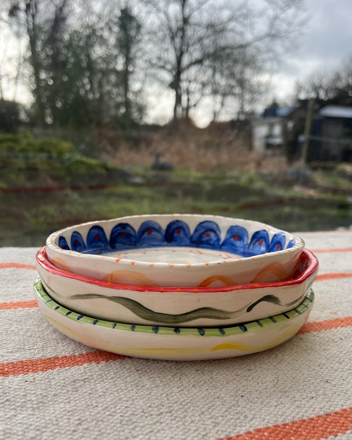 Little Life Bowls Set of three. Number 5