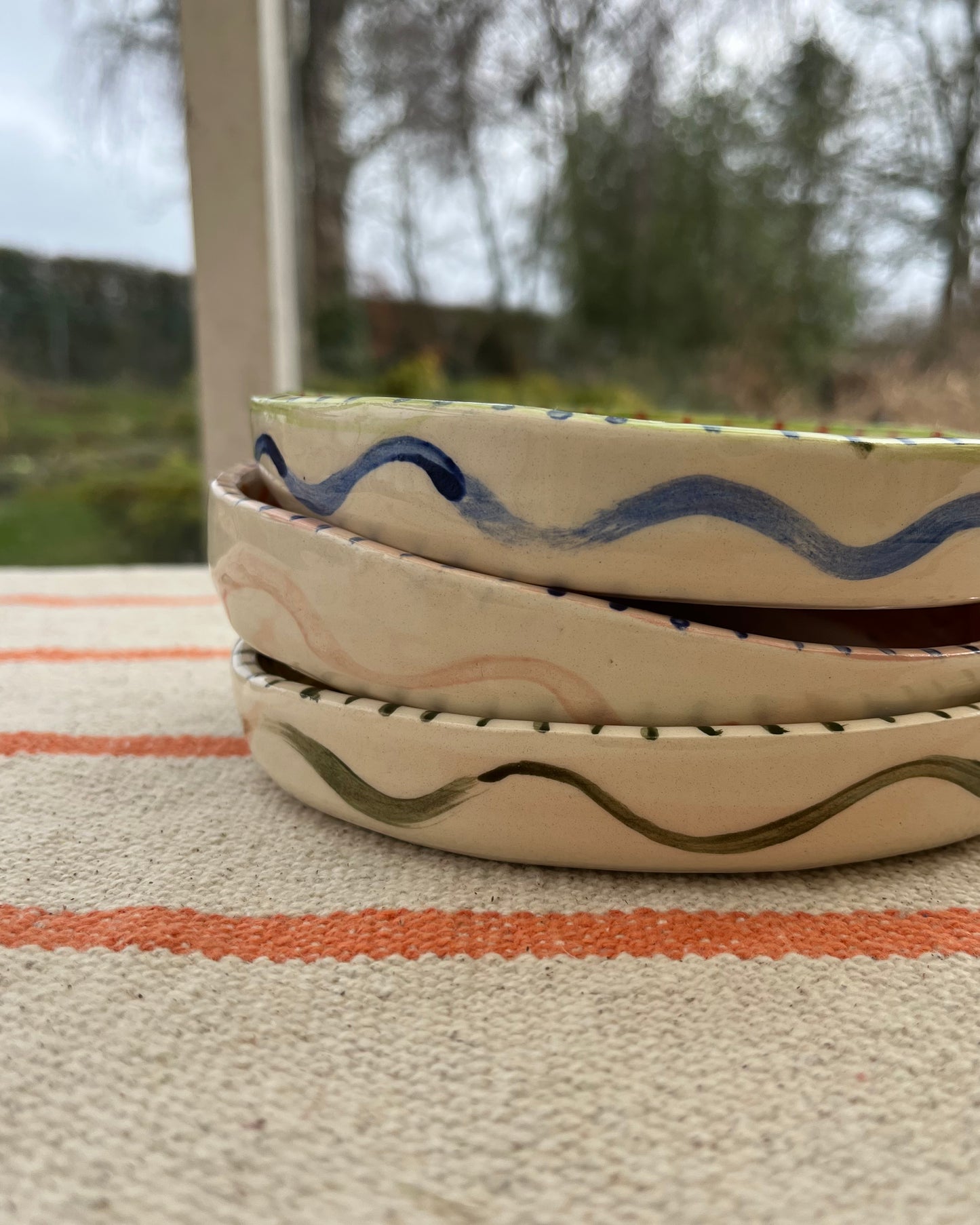 Little Life Bowls. Set of three. Number 6