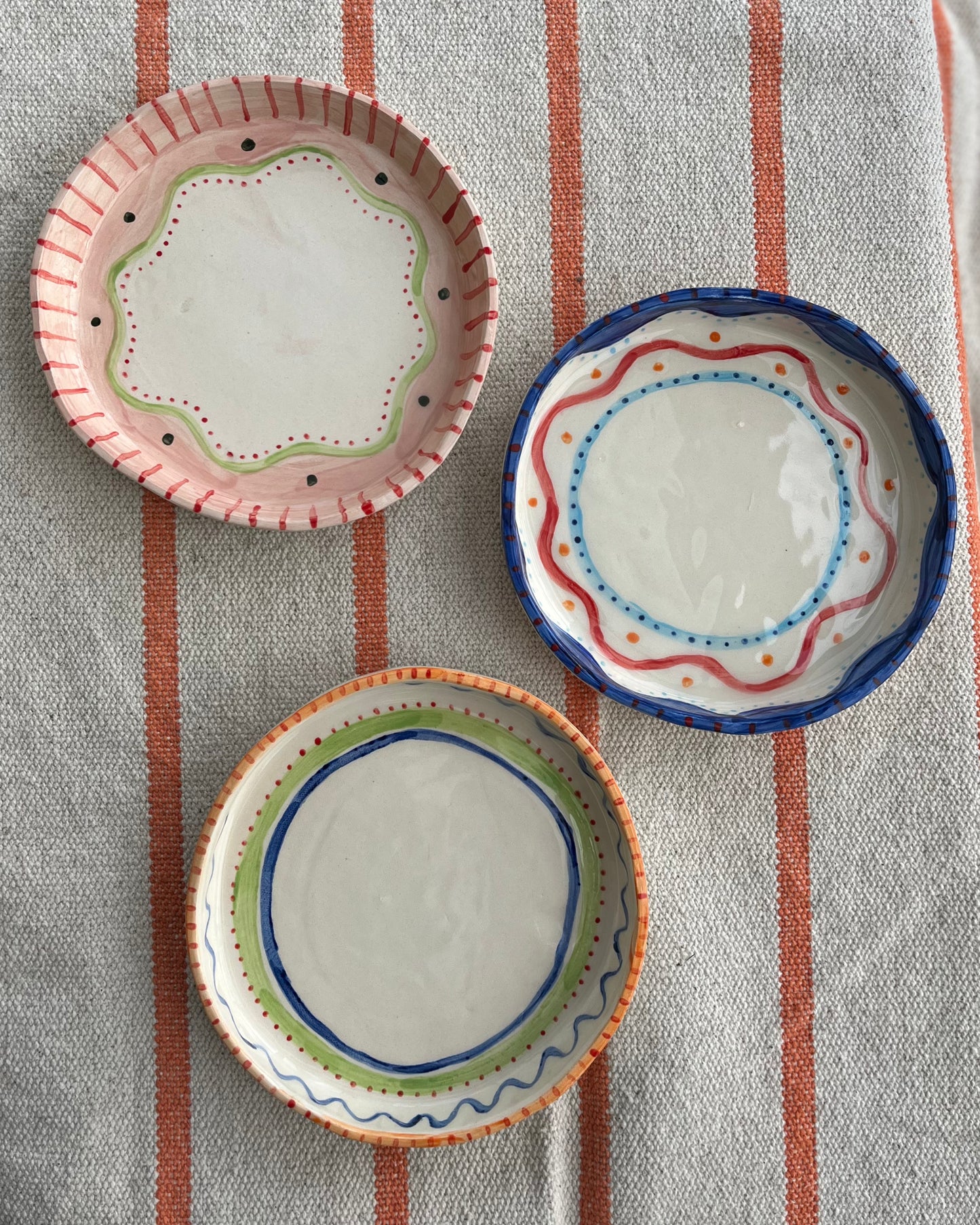 Little Life Bowls. Set of three. Number 1