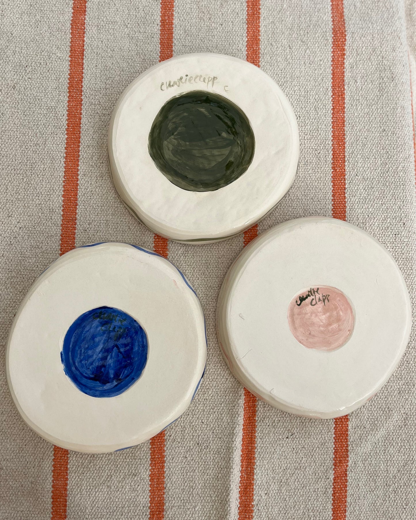Little Life Bowls. Set of three. Number 6